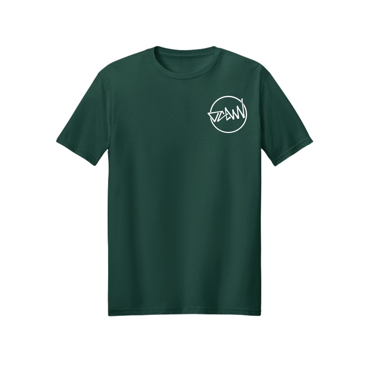 OCDW Shuji Circle T-Shirt (Lightweight) - T-Shirt - Heather Forest - OC Designworks