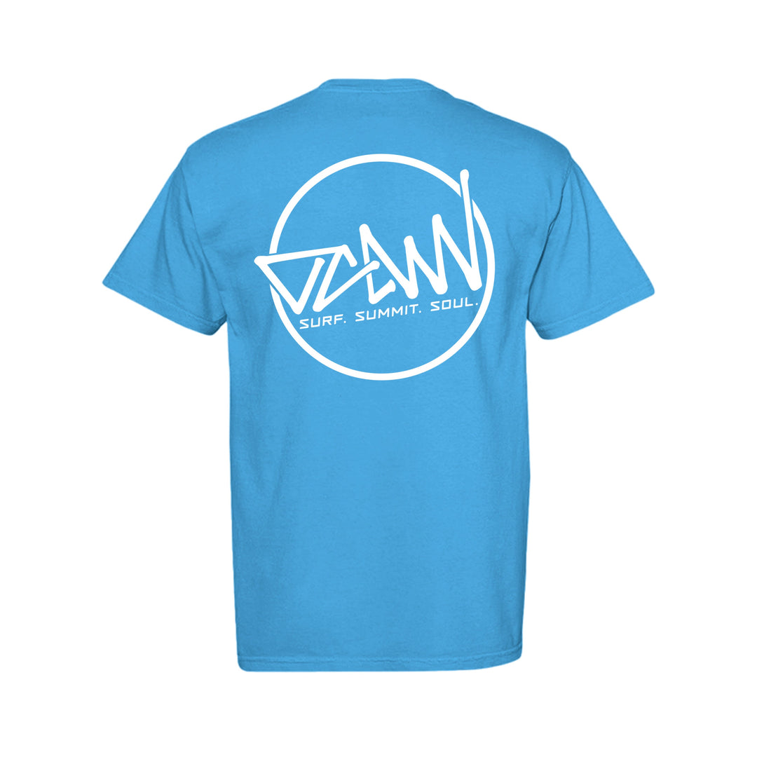 OCDW Shuji Circle T-Shirt (Midweight) - T-Shirt - SAPPHIRE - OC Designworks