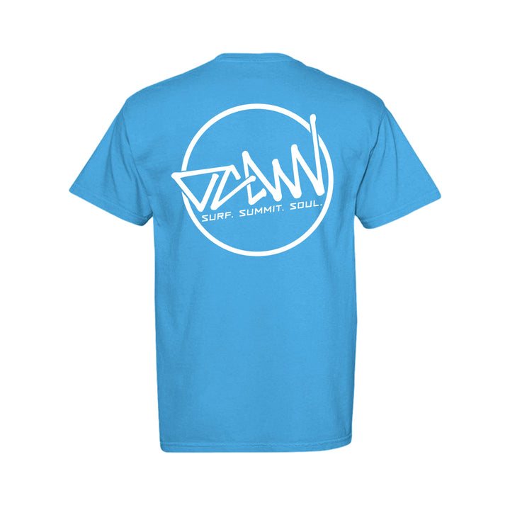 OCDW Shuji Circle T-Shirt (Midweight) - T-Shirt - SAPPHIRE - OC Designworks