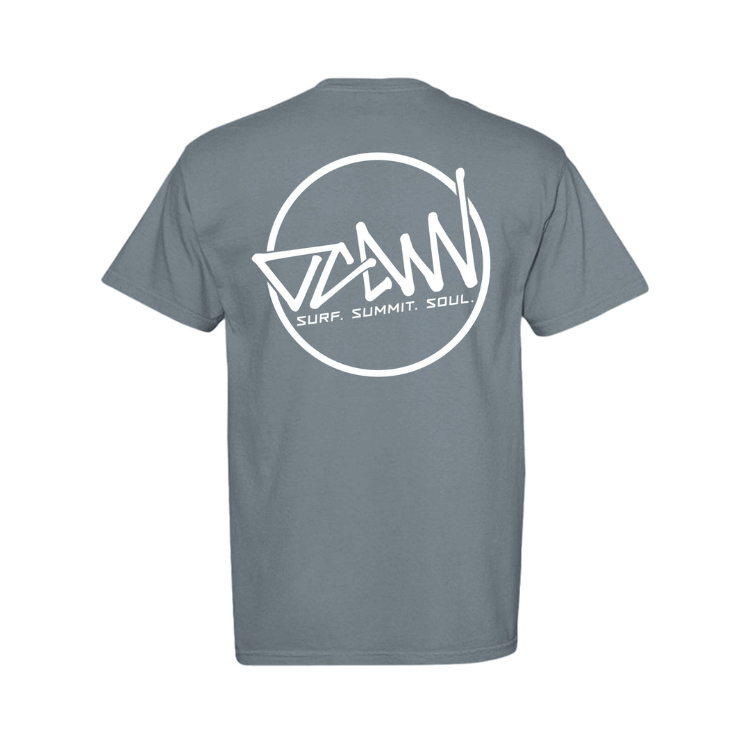 OCDW Shuji Circle T-Shirt (Midweight) - T-Shirt - GRANITE - OC Designworks