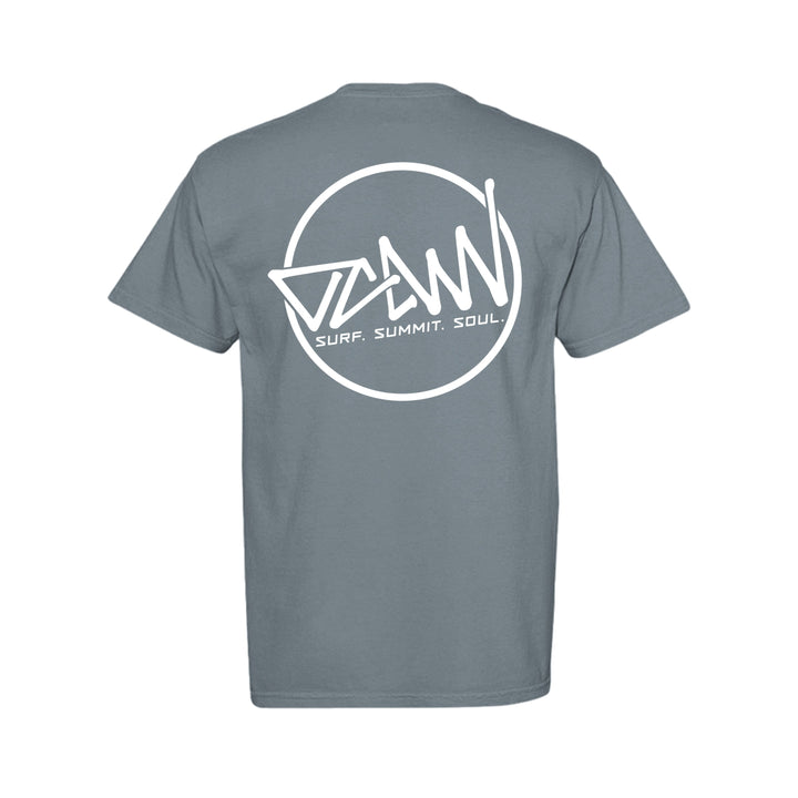 OCDW Shuji Circle T-Shirt (Midweight) - T-Shirt - GRANITE - OC Designworks