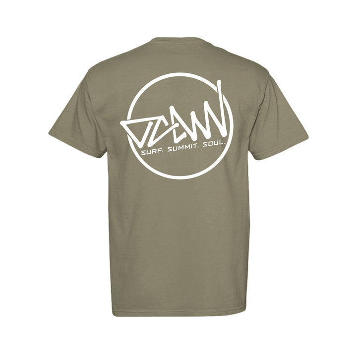 OCDW Shuji Circle T-Shirt (Midweight) - T-Shirt - SANDSTONE - OC Designworks