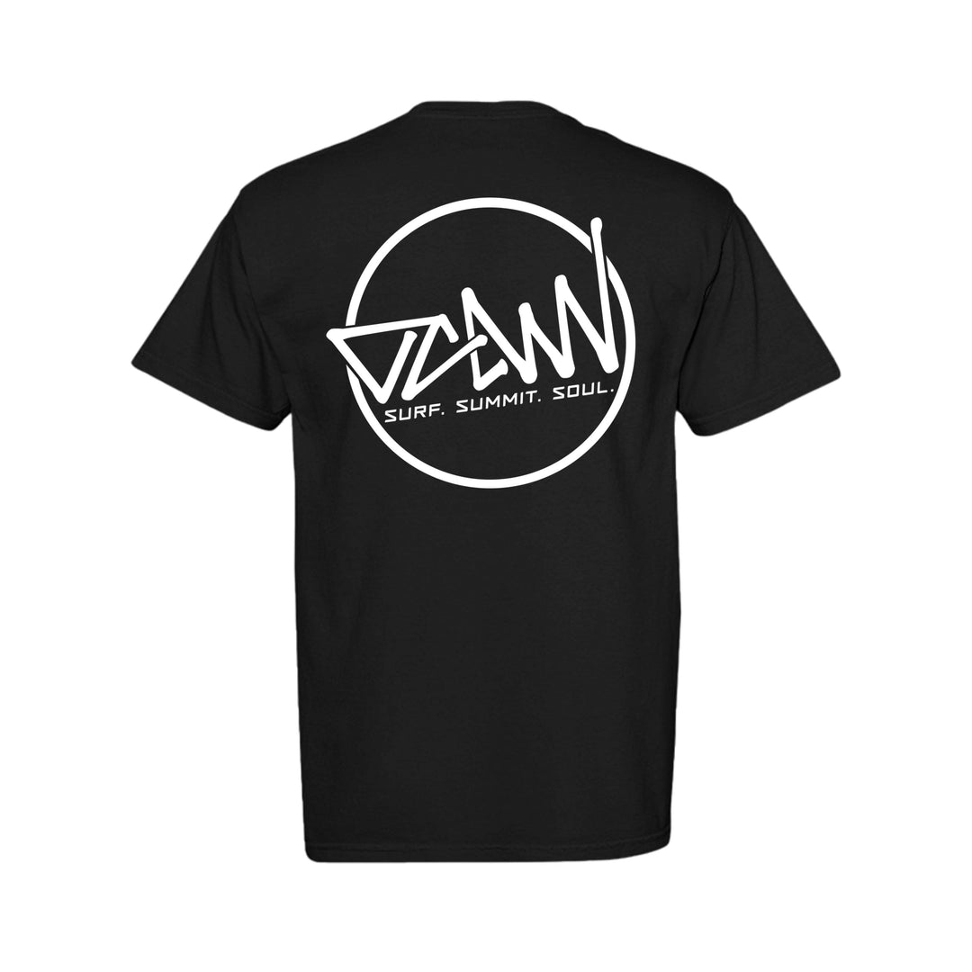 OCDW Shuji Circle T-Shirt (Midweight) - T-Shirt - BLACK - OC Designworks