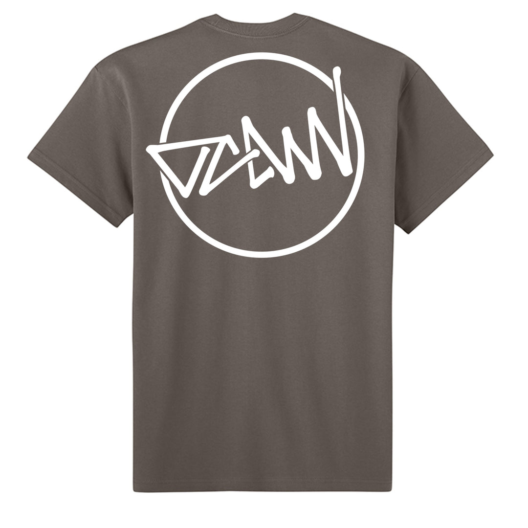 OCDW Shuji Script Circle T-Shirt - T-Shirt - Shiitake - OC Designworks