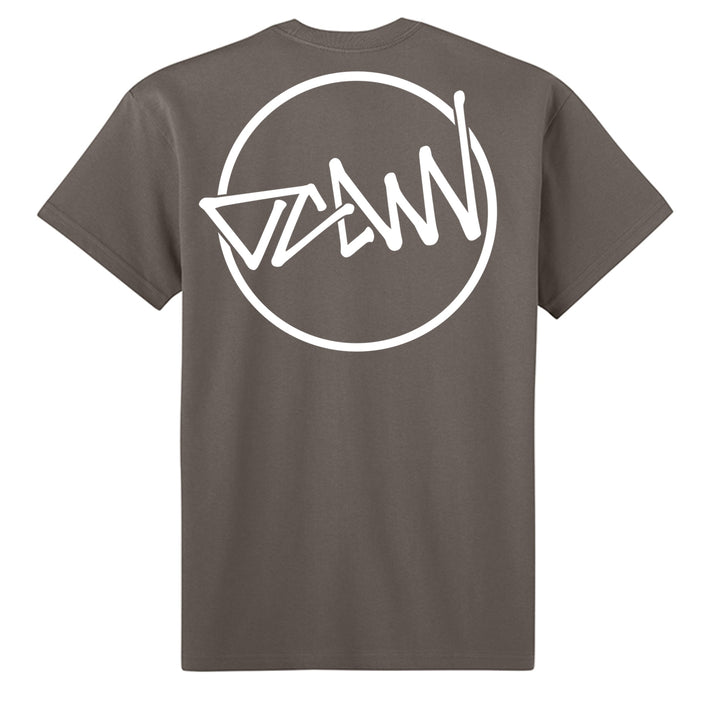 OCDW Shuji Script Circle T-Shirt - T-Shirt - Shiitake - OC Designworks