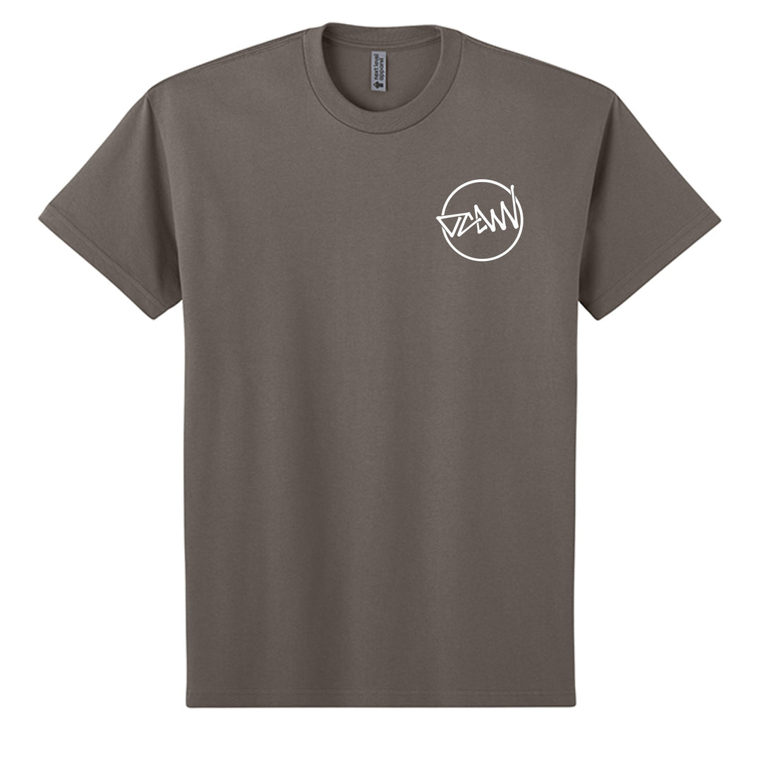 OCDW Shuji Script Circle T-Shirt - T-Shirt - Shiitake - OC Designworks