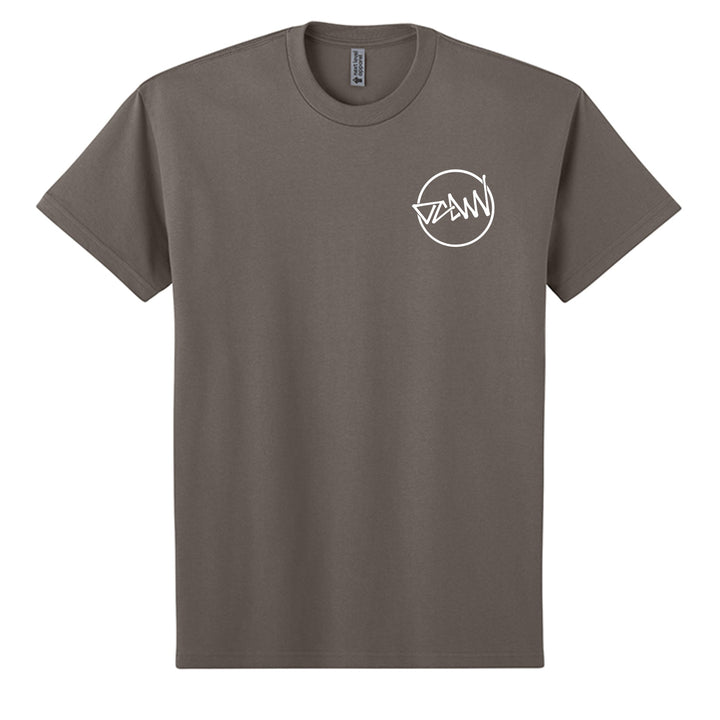 OCDW Shuji Script Circle T-Shirt - T-Shirt - Shiitake - OC Designworks