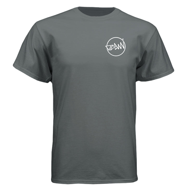 OCDW Shuji Script Circle Tri T-Shirt - T-Shirt - Vintage Heavy Metal - OC Designworks