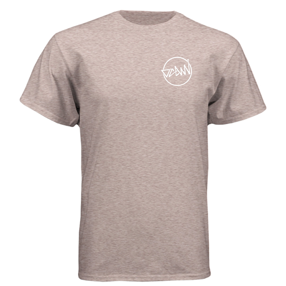 OCDW Shuji Script Circle Tri T-Shirt - T-Shirt - Desert Pink - OC Designworks