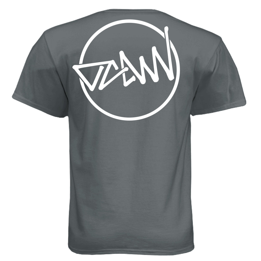 OCDW Shuji Script Circle Tri T-Shirt - T-Shirt - Vintage Heavy Metal - OC Designworks