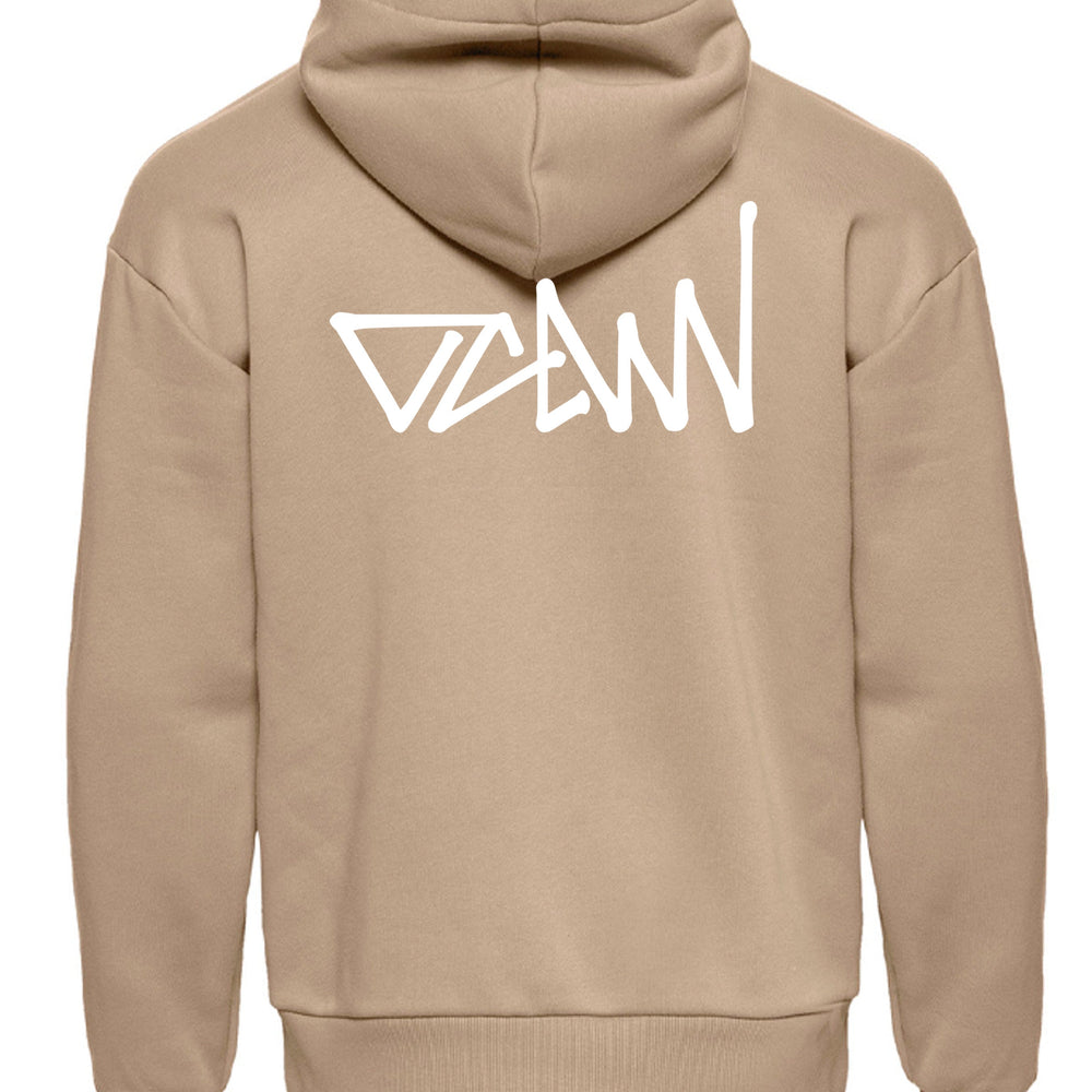 OCDW Shuji Script Hoodie - Hoodie - Tan - OC Designworks