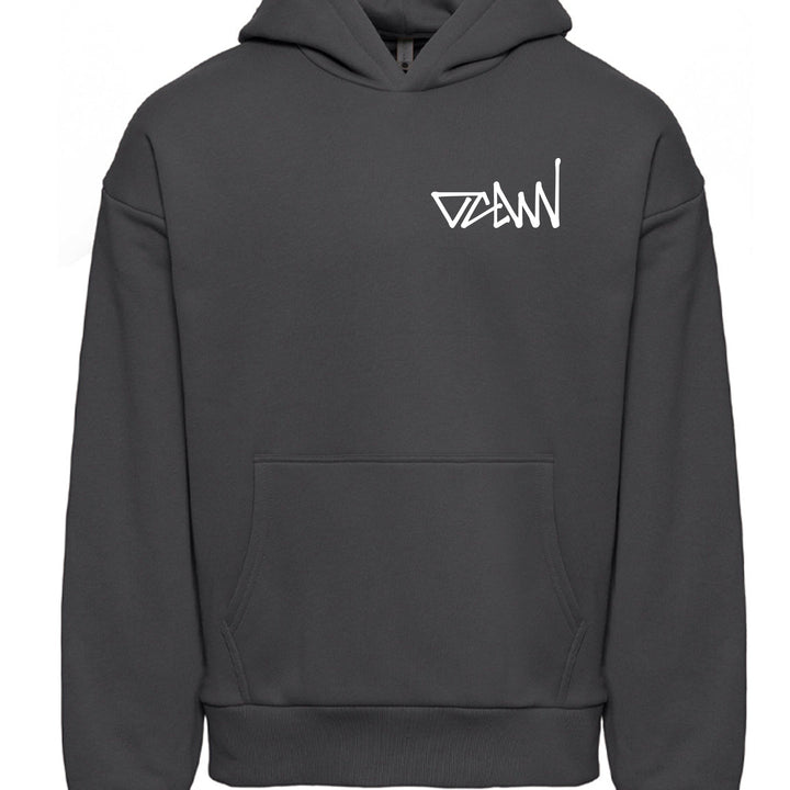 OCDW Shuji Script Hoodie - Hoodie - GRAPHITE BLACK - OC Designworks