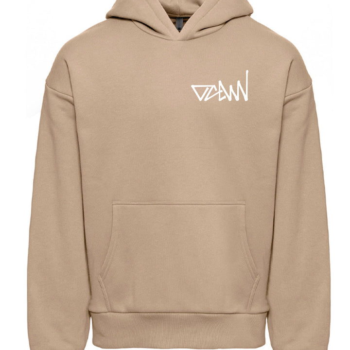 OCDW Shuji Script Hoodie - Hoodie - Tan - OC Designworks