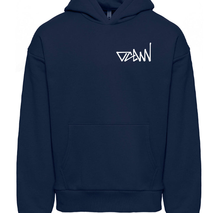 OCDW Shuji Script Hoodie - Hoodie - Midnight Navy - OC Designworks