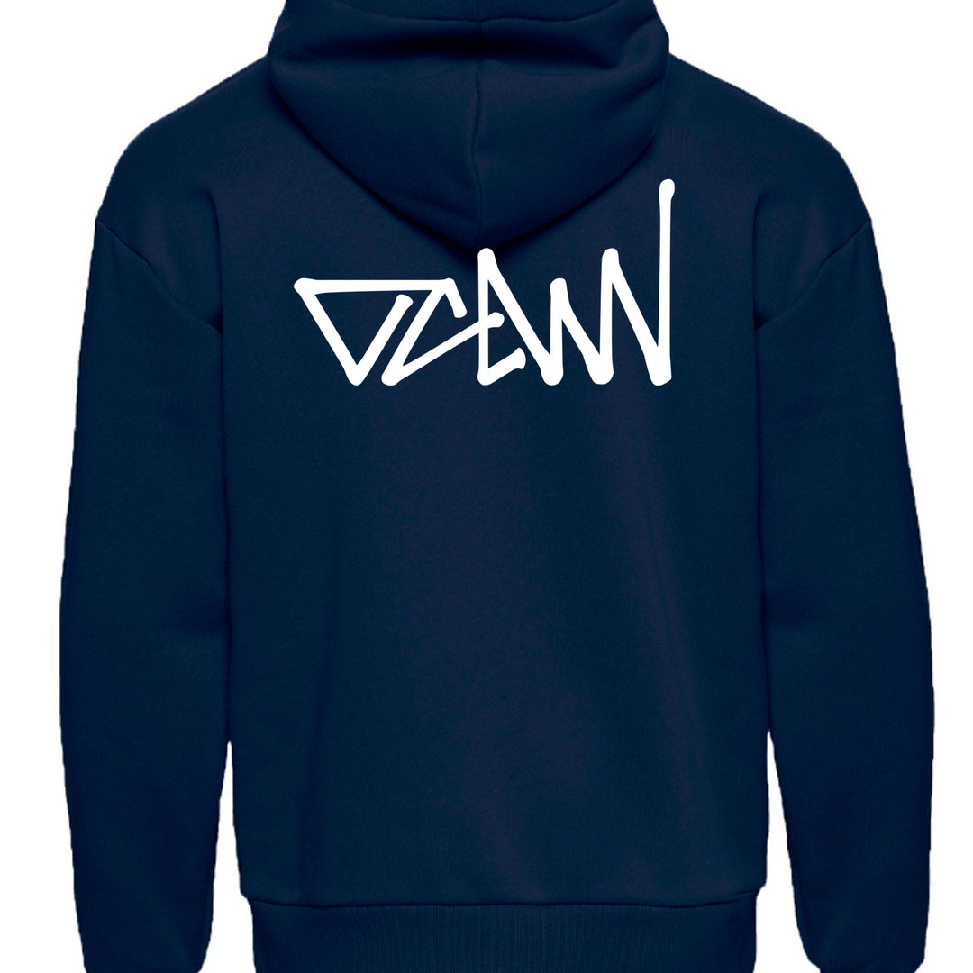 OCDW Shuji Script Hoodie - Hoodie - Midnight Navy - OC Designworks
