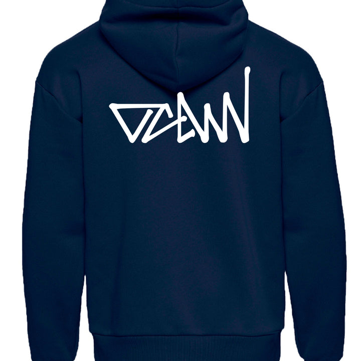 OCDW Shuji Script Hoodie - Hoodie - Midnight Navy - OC Designworks