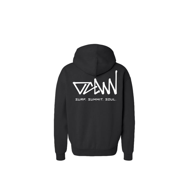 OCDW Shuji Script Hoodie (Heavyweight) - Hoodie - Black - OC Designworks