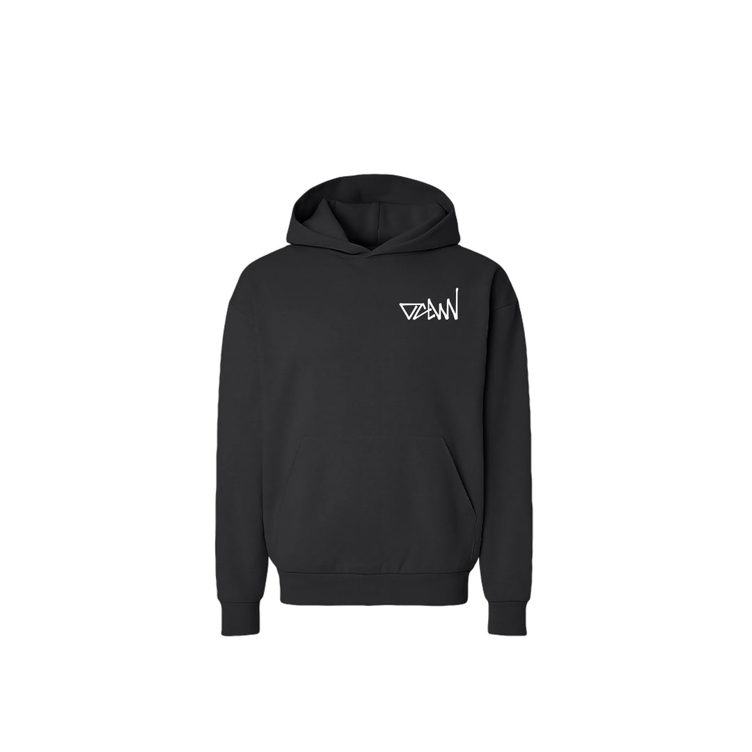 OCDW Shuji Script Hoodie (Heavyweight) - Hoodie - Black - OC Designworks