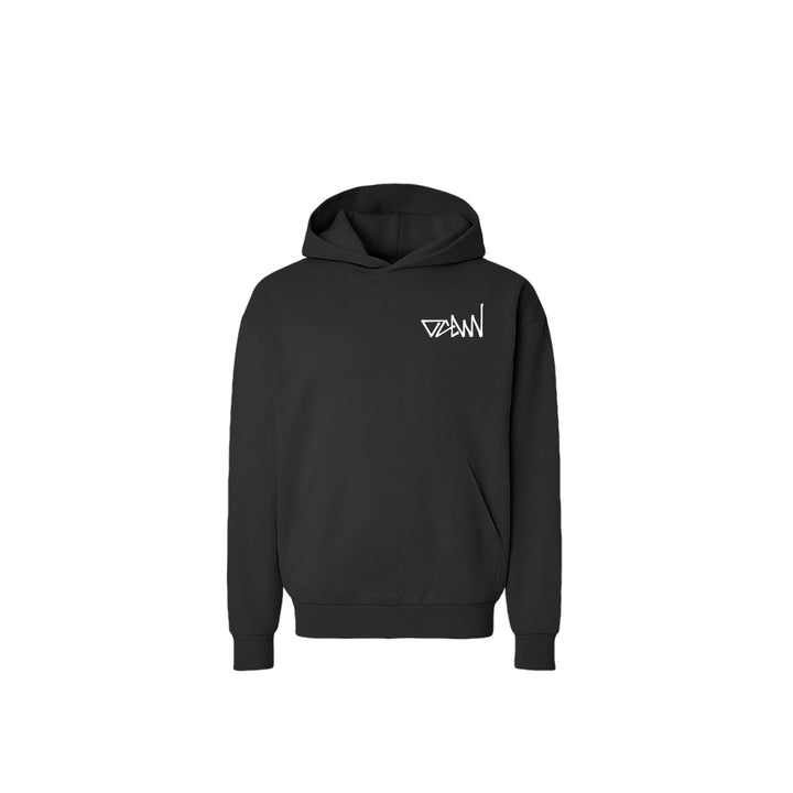OCDW Shuji Script Hoodie (Heavyweight) - Hoodie - Black - OC Designworks