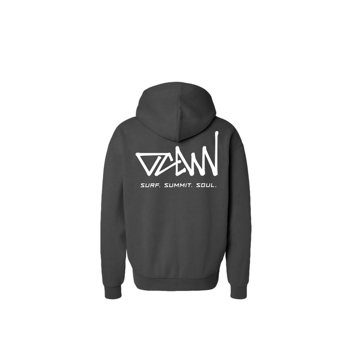 OCDW Shuji Script Hoodie (Heavyweight) - Hoodie - Pigment Black - OC Designworks