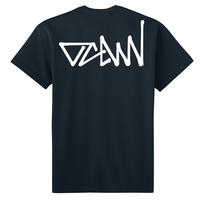 OCDW Shuji Script T-Shirt - T-Shirt - Midnight Navy - OC Designworks