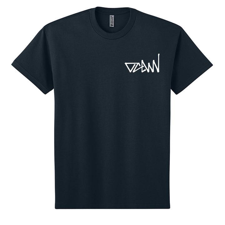 OCDW Shuji Script T-Shirt - T-Shirt - Midnight Navy - OC Designworks
