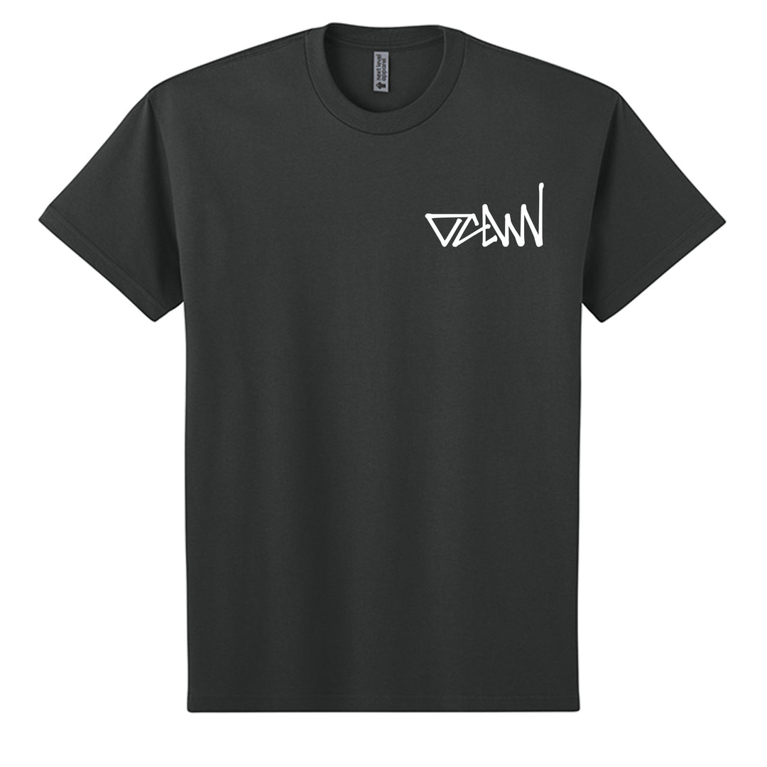 OCDW Shuji Script T-Shirt - T-Shirt - Graphite Black - OC Designworks