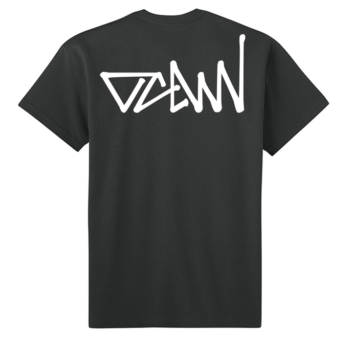 OCDW Shuji Script T-Shirt - T-Shirt - Graphite Black - OC Designworks