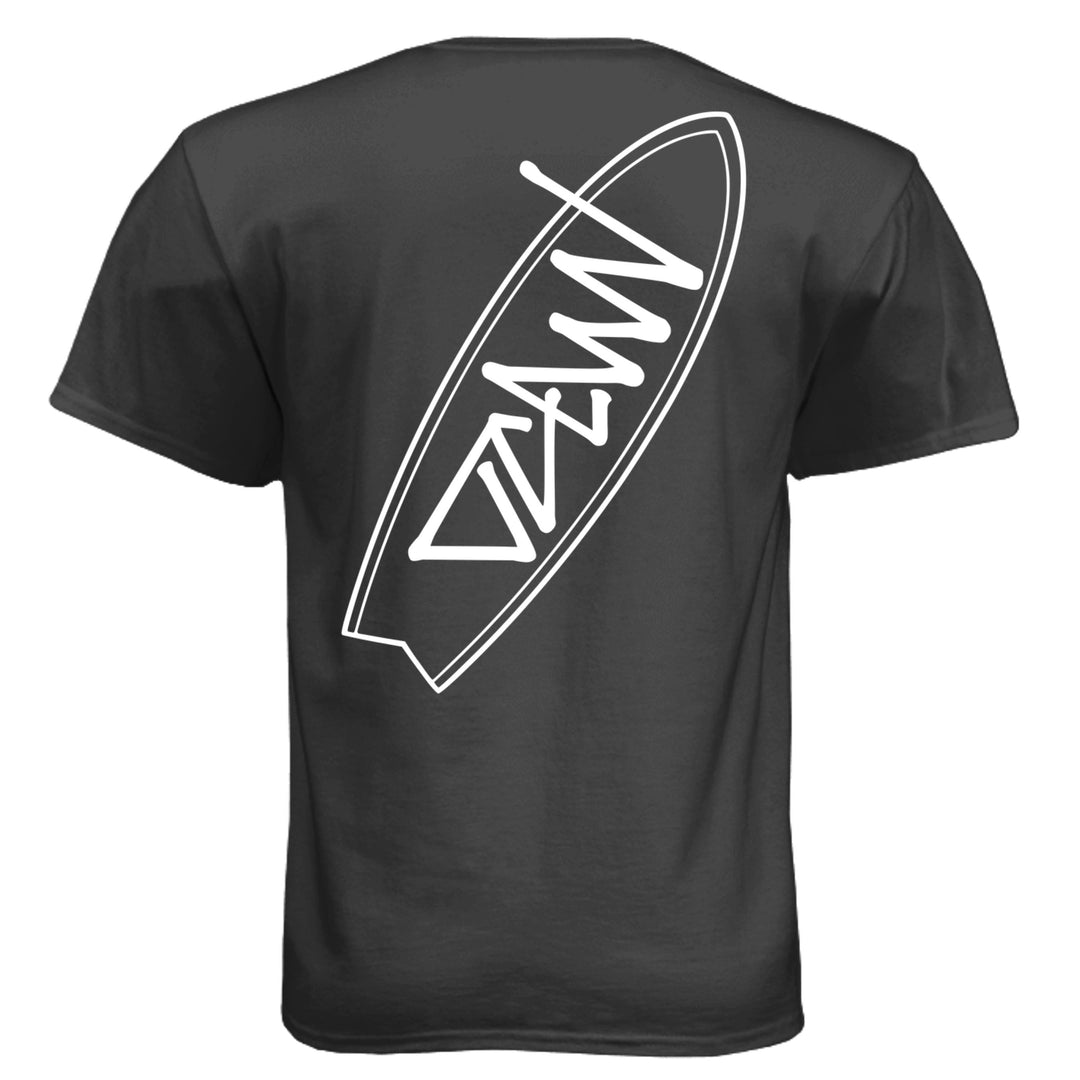 OCDW Surfboard T-Shirt - T-Shirt - Black - OC Designworks
