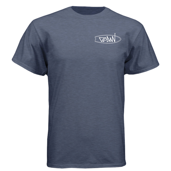 OCDW Surfboard T-Shirt - T-Shirt - Midnight Navy - OC Designworks