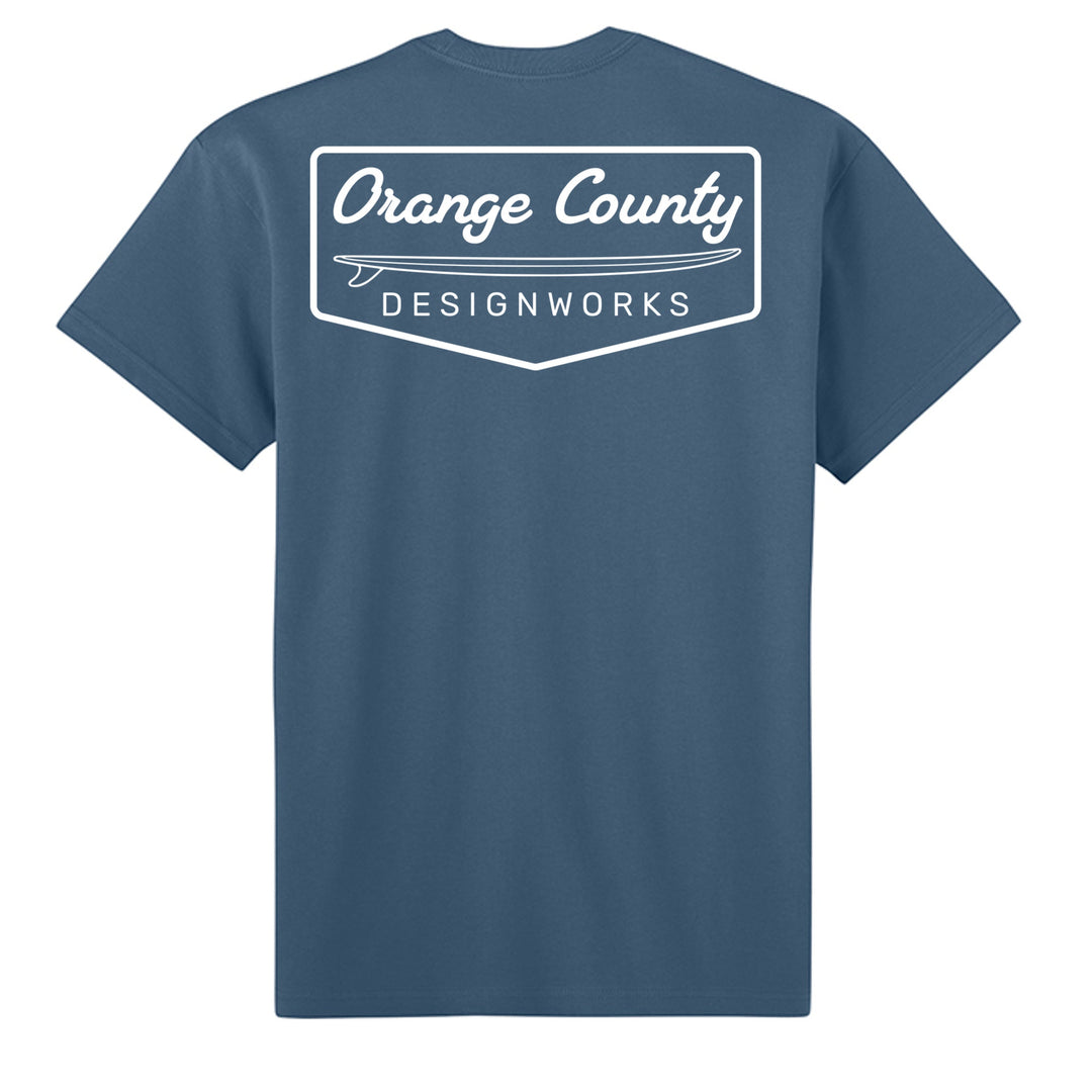 OCDW Vintage Surf T-Shirt - T-Shirt - Blue Jean - OC Designworks