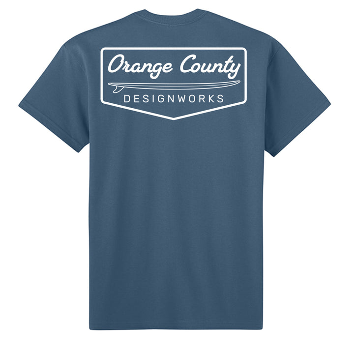 OCDW Vintage Surf T-Shirt - T-Shirt - Blue Jean - OC Designworks