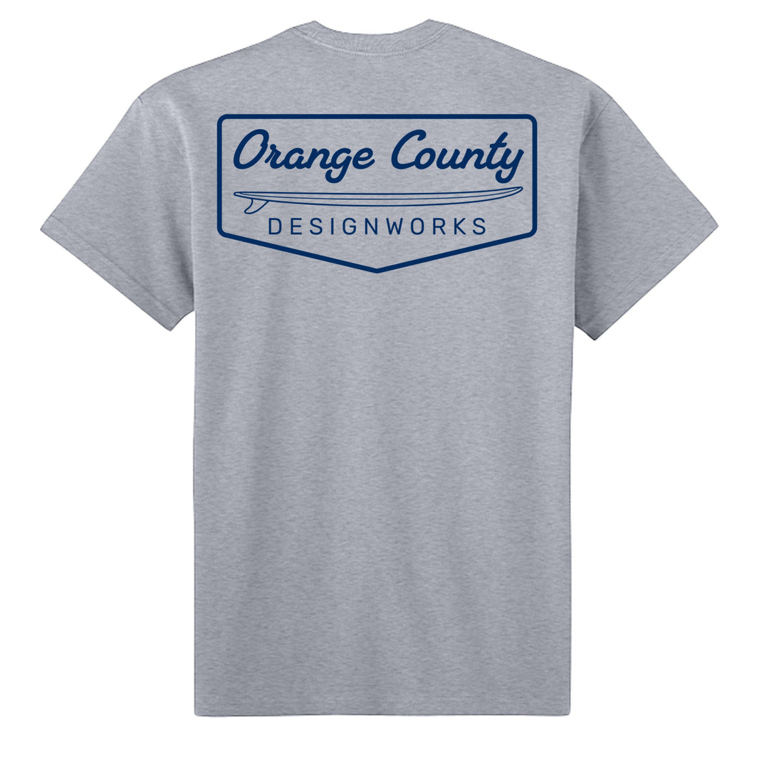 OCDW Vintage Surf T-Shirt - T-Shirt - Heather Grey - OC Designworks