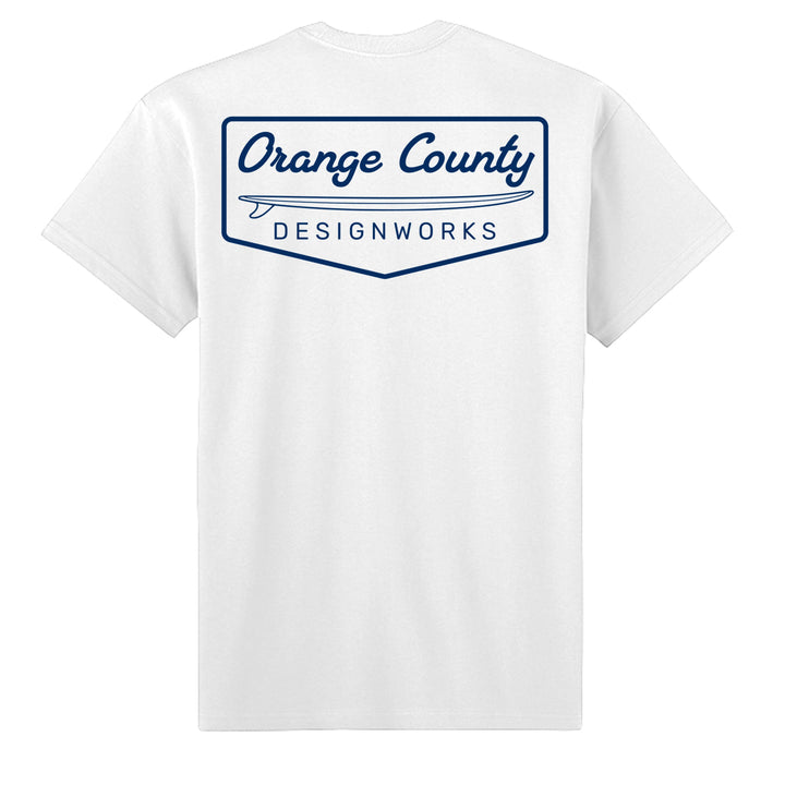 OCDW Vintage Surf T-Shirt - T-Shirt - White - OC Designworks