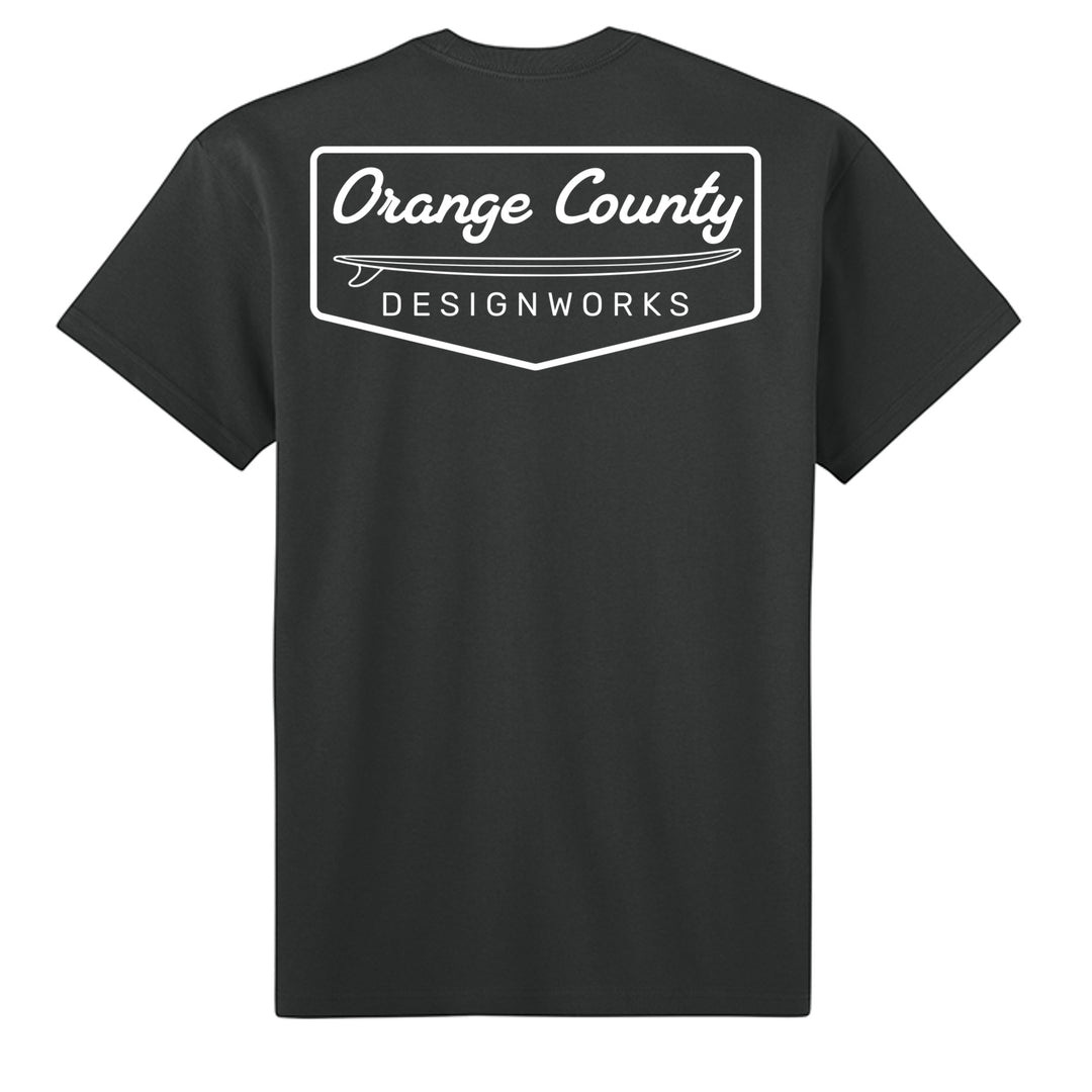 OCDW Vintage Surf T-Shirt - T-Shirt - Graphite Black - OC Designworks