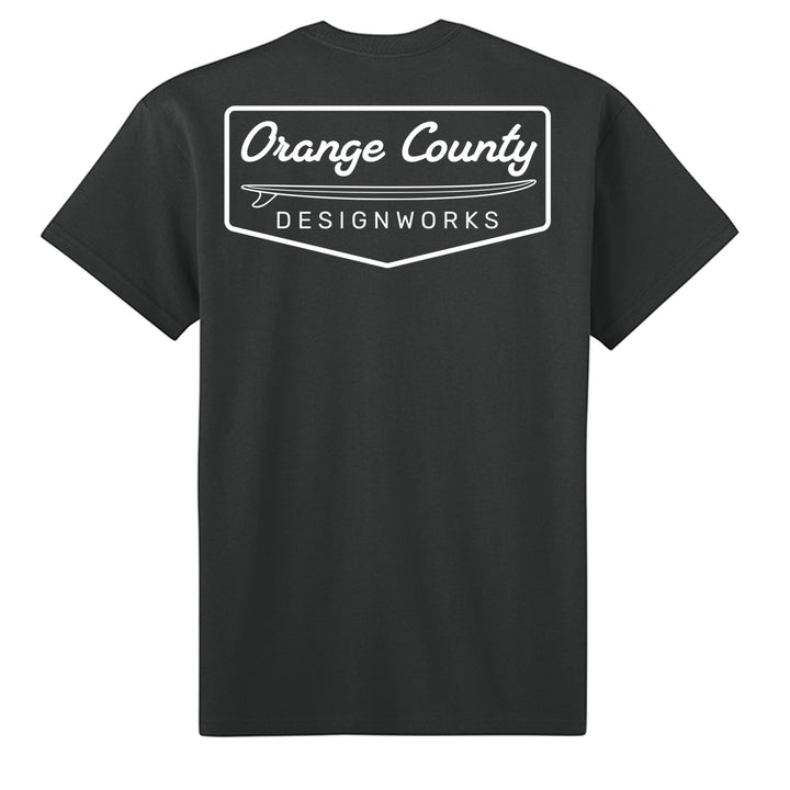 OCDW Vintage Surf T-Shirt - T-Shirt - Graphite Black - OC Designworks