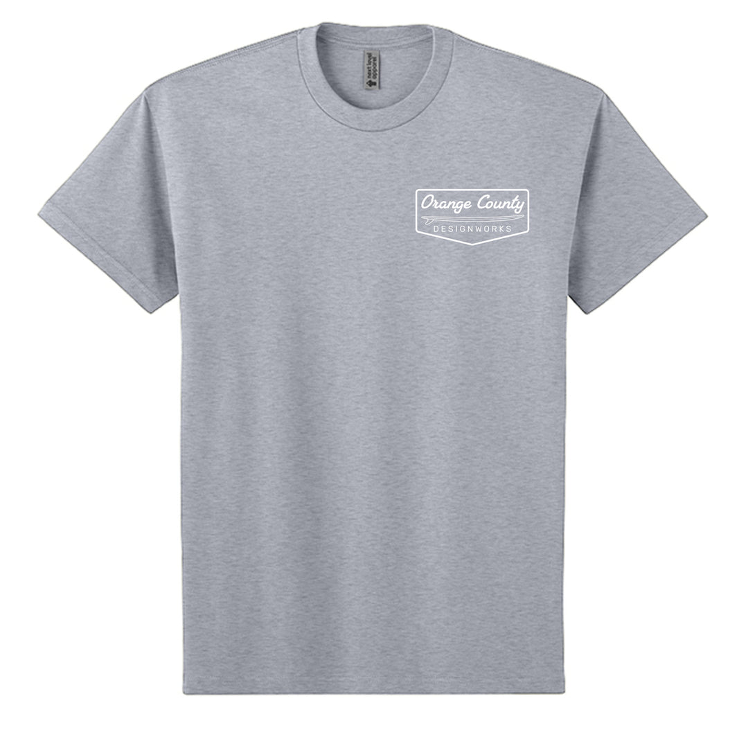 OCDW Vintage Surf T-Shirt - T-Shirt - Heather Grey - OC Designworks