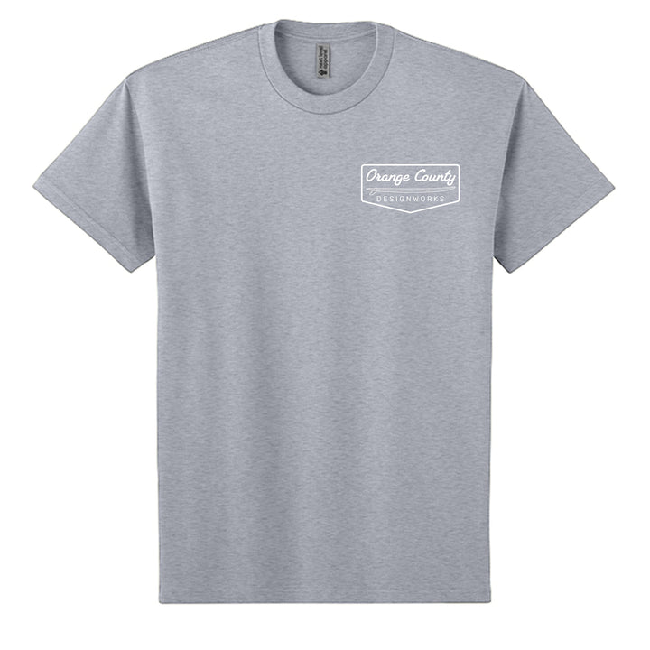 OCDW Vintage Surf T-Shirt - T-Shirt - Heather Grey - OC Designworks