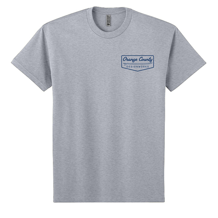 OCDW Vintage Surf T-Shirt - T-Shirt - Heather Grey - OC Designworks