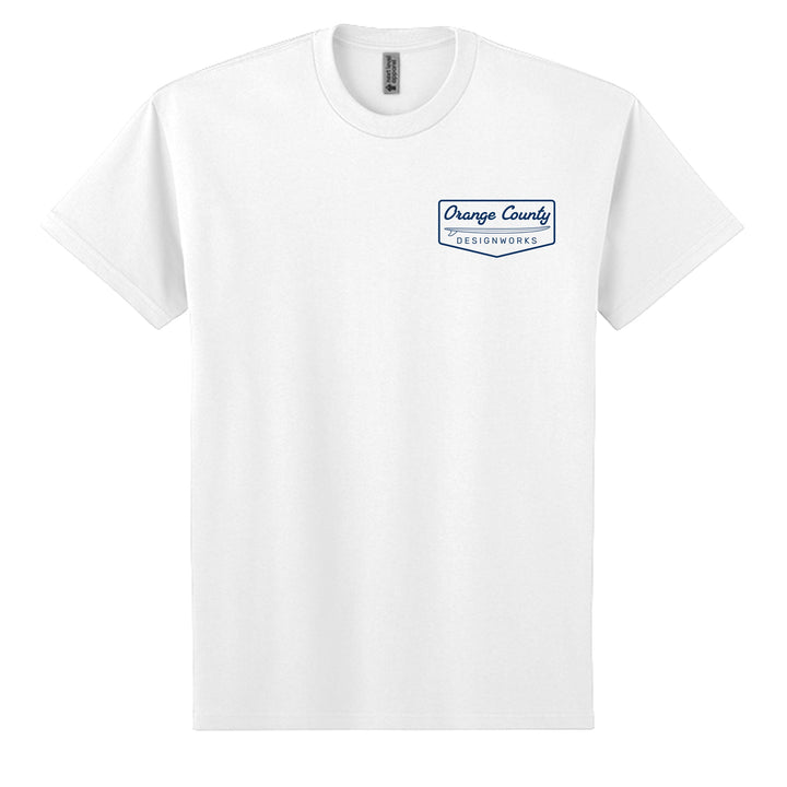 OCDW Vintage Surf T-Shirt - T-Shirt - White - OC Designworks