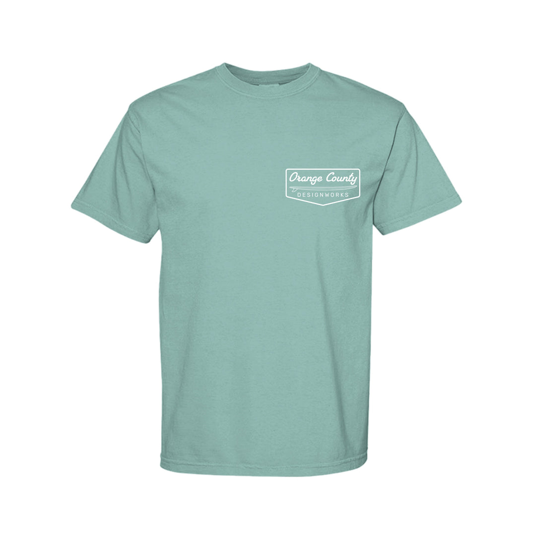 OCDW Vintage Surf T-Shirt - T-Shirt - SEAFOAM - OC Designworks