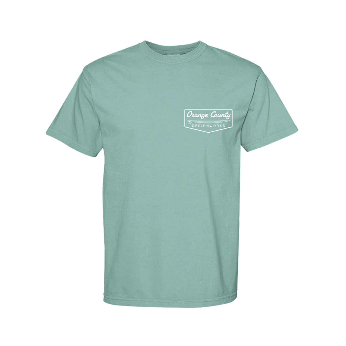 OCDW Vintage Surf T-Shirt - T-Shirt - SEAFOAM - OC Designworks