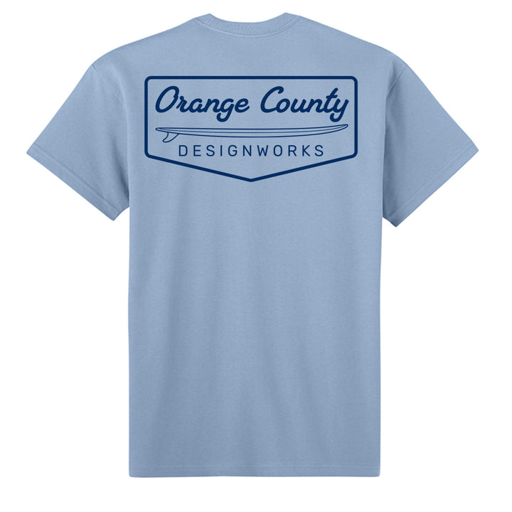 OCDW Vintage Surf T-Shirt - T-Shirt - Stonewash Denim - OC Designworks