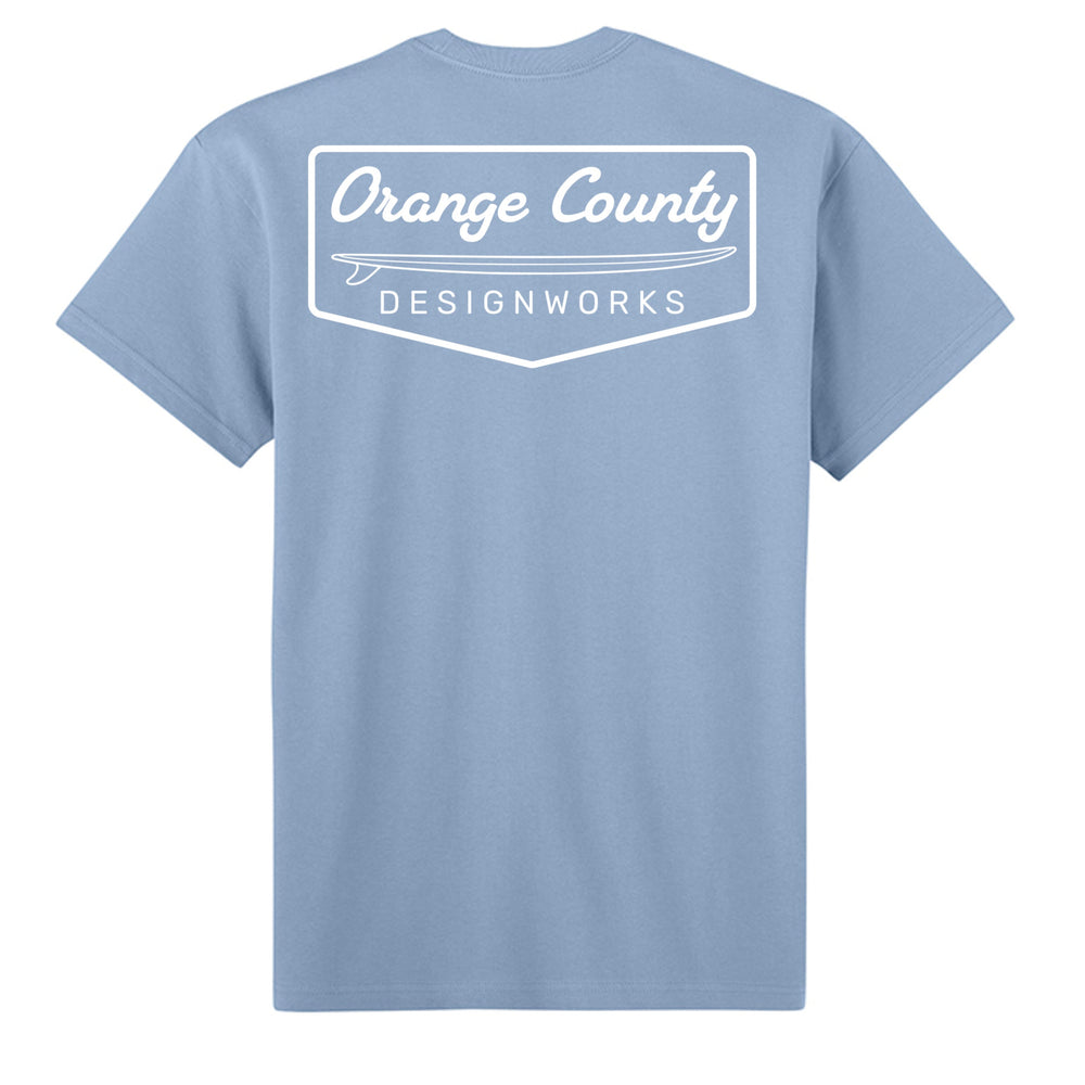 OCDW Vintage Surf T-Shirt - T-Shirt - Stonewash Denim - OC Designworks