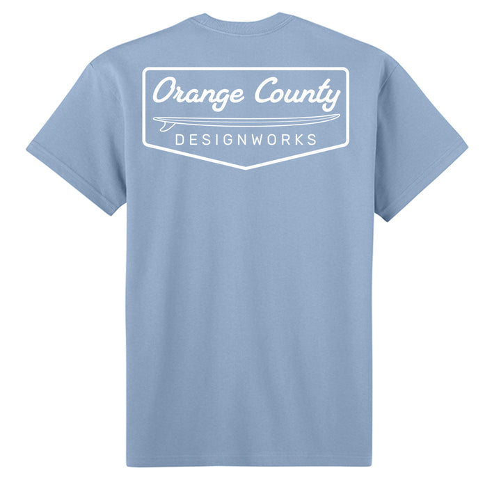 OCDW Vintage Surf T-Shirt - T-Shirt - Stonewash Denim - OC Designworks