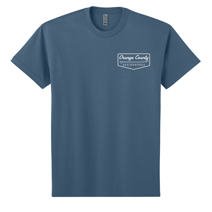 OCDW Vintage Surf T-Shirt - T-Shirt - Blue Jean - OC Designworks