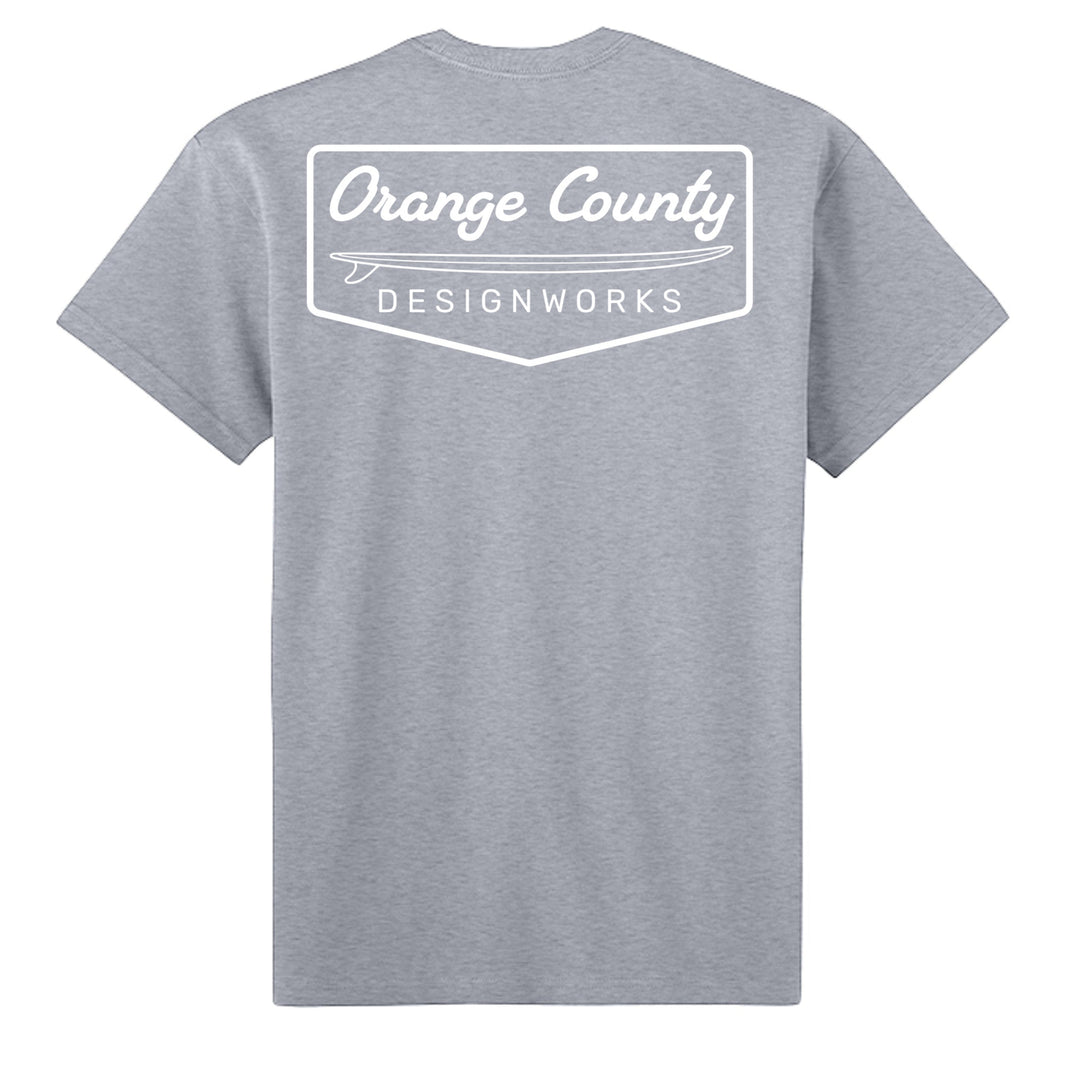 OCDW Vintage Surf T-Shirt - T-Shirt - Heather Grey - OC Designworks