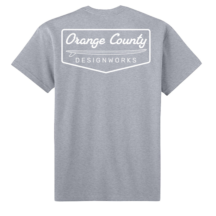 OCDW Vintage Surf T-Shirt - T-Shirt - Heather Grey - OC Designworks