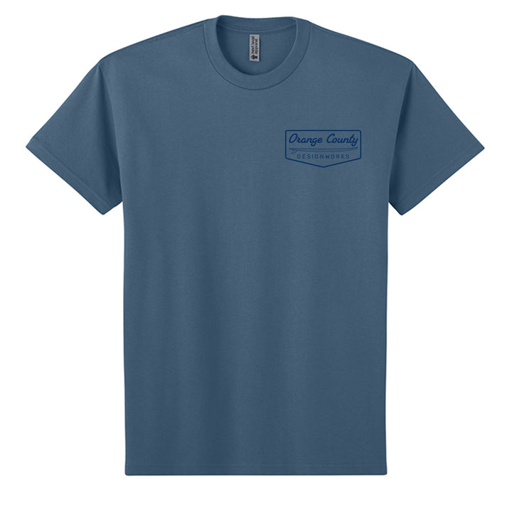 OCDW Vintage Surf T-Shirt - T-Shirt - Blue Jean - OC Designworks