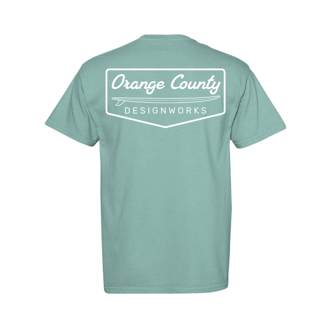 OCDW Vintage Surf T-Shirt - T-Shirt - SEAFOAM - OC Designworks
